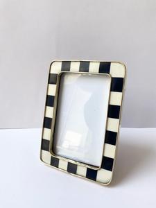 Haute qualité luxe Design bois résine et laiton cadre Photo pour la décoration intérieure artisanat à la main photo mur affichage décor par adresse artisanat - Product Image 6