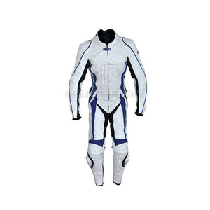 Combinaison en cuir de moto d'hiver confortable personnalisée avec panneaux perforés pour une meilleure circulation de l'air - Product Image 6