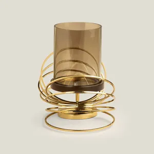 <b>Christmas</b> <b>Decoration</b> Home Candle Holder Gold For <b>Sale</b> - Product Image 5