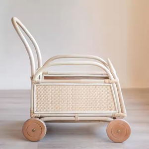 Caja de Dulces Ecológica HNH Craft al por Mayor, Accesorios de Mimbre, Carrito de Ratán Personalizado, Rectangular, Bohemio, Tejido a Mano, Multifuncional - Product Image 4