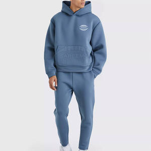 Conjunto Deportivo con Capucha para Hombre, Invierno, Estilo Urbano, Estampado, Tejido Suave y Duradero para un Look Urbano Moderno, Comodidad Diaria, Ligero - Product Image 2