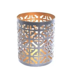 Wholesale decorative metal votive <b>candle</b> <b>holders</b> in gold, modern styles for weddings, <b>outdoor</b> & bulk orders supplies - Product Image 6