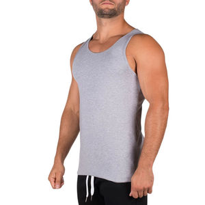 2023 Latest Design New Arrival Custom Made <b>Mens</b> <b>Singlet</b> 100% Cotton Gym Vests Training Tank Top for <b>Men</b> in Bulk for Sale - Product Image 6