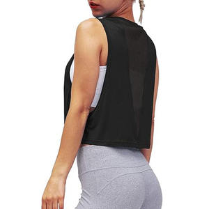 Offre Spéciale débardeur de fitness pour femmes confortable tricoté vêtements actifs débardeur sans manches pour femmes - Product Image 3