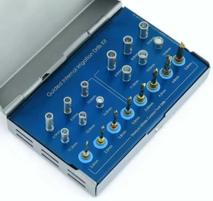 Dental Implant <b>Guided</b> Internal Irrigation <b>Drills</b> with Stopper Kit Surgical Stainless Steel - Product Image 6