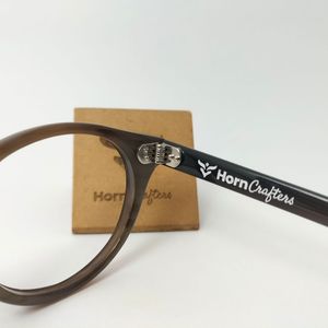 Modern Design 100% Natural Horn <b>Frame</b> Glasses in Brown Color Handcrafted from Genuine Horn Unique Crafts Product - Product Image 5