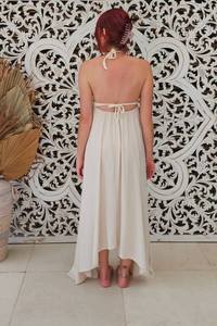 เดรสบิกินี่ปักลูกปัดโครเชต์มือสไตล์ฮิปฮอปโบฮีเมียนดีไซน์สุดพิเศษประดับด้วยเปลือกคาวบอยและลูกปัด - Product Image 5