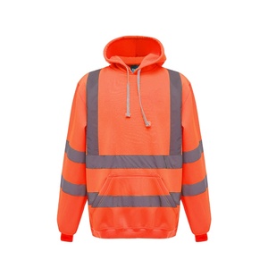 Nouvelle Arrivée Sweat à Capuche Imperméable de Sécurité Streetwear Lettres pour Hommes Essentiels Unisexe Vêtements de Travail Haute Visibilité - Product Image 6