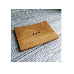 Jabonera de madera natural Jabonera para baño y restaurante Jabón de baño de madera duradero Hecho EN LA India. - Product Image 1
