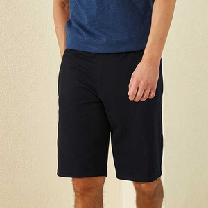 กางเกงขาสั้นผ้าคอตตอนสำหรับผู้ชาย XS ห้าจุดสำหรับฤดูร้อนเสื้อผ้าแนวสตรีทเป็นมิตรกับสิ่งแวดล้อมพร้อมของตกแต่งซักแล้ว - Product Image 2