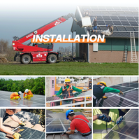 Type N TOPCon Module BIFACIAL demi-cellule haute efficacité 500W 490W 480W Panneau solaire PV