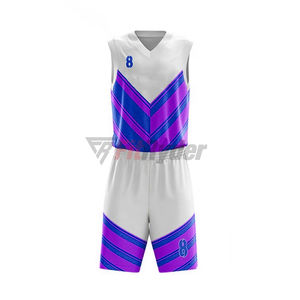 Uniformes de baloncesto unisex de mejor diseño OEM logotipo personalizado y conjuntos sin mangas de estilo clásico con técnicas de sublimación - Product Image 2