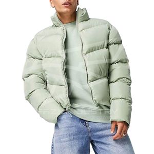 Burbuja de invierno resistente empacable ligero con capucha Puffer Oem personalizado transpirable acolchado Puffer mujeres y hombres chaquetas - Product Image 1