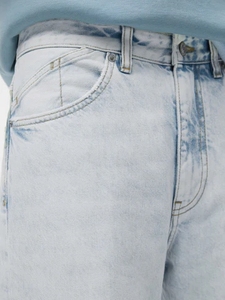 กางเกงยีนส์ทรงหลวมสีฟ้าอ่อนสำหรับผู้ชายกางเกงยีนส์เดนิมผ้าฝ้ายโอเวอร์ไซส์สำหรับ100% - Product Image 5