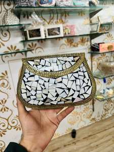 Bolso de Mano de Noche Elegante, Clásico, Informal, de Cristal, para Mujer, Impermeable, Ligero, al por Mayor desde India - Product Image 3