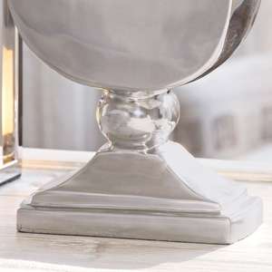 แจกันดอกไม้โลหะอลูมิเนียมสีเงินสำเร็จรูปอุปกรณ์ตกแต่งโต๊ะสำหรับบ้านและงานแต่งงาน - Product Image 3