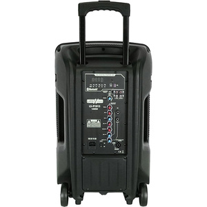 Lastvoice LS-P1915EH 15-Inch 1200W Portable PA Sound System with <b>Wireless</b> Headset <b>Microphone</b> 5000-8000mAh Battery Remote Control - Product Image 4