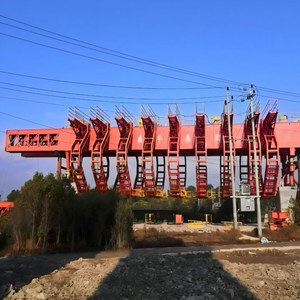 Máquina Hidráulica para Lanzamiento de Puentes, Trifásica, Alimentada por CA, Capacidad de Elevación de 1600t para Fundición In Situ de Puentes de Hormigón Pretensado - Product Image 6