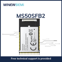 MinewSemi nRF52832 Nordic Zigbee, el Mejor Transmisor Bluetooth 5, Módulo Mesh Ble MS50SFB2 con Certificación KC para Conexión Inalámbrica