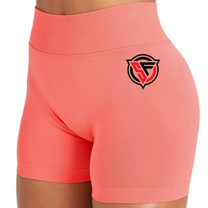 Short de gymnastique taille moyenne sans couture pour femmes coton léger respirant séchage rapide fermeture à cordon Jogging Fitness Yoga - Product Image 4