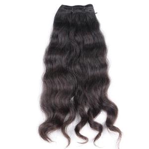 Paquete de cabello Remy con cutícula virgen de Vietnam sin procesar, trama de doble dibujado, extensiones de cabello humano directo de templo indio crudo a granel - Product Image 1