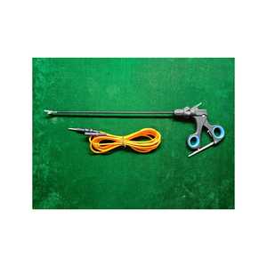 Pinzas universales de acero inoxidable de 5mm, par de instrumentos Laparoscópicos de fuente de alimentación Manual para cirugía General - Product Image 1