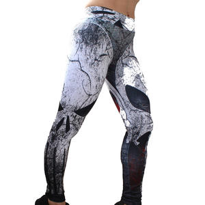 Leggings de sport imprimés taille mi-haute pour femmes, vente chaude, pour la salle de sport, l'entraînement, le yoga, écologiques, séchage rapide, respirants, décontractés, adultes - Product Image 1