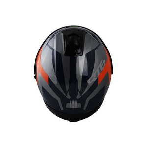 Casque de moto ASTONE RT6 avec design rabattable confortable en argent bleu brillant - Product Image 6
