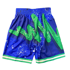 New Design Wholesale Price Custom logo Polyester <b>Mesh</b> All Over Print Basketball Shorts - Product Image 1