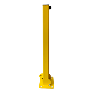 Barrera de Estacionamiento Plegable de Acero de 60 cm, Poste de Estacionamiento Bloqueable con Candado Incluido para Estacionamiento o Cochera - Product Image 5