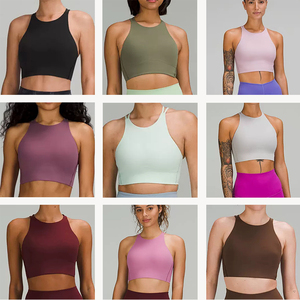 Custom Logo Women New High Quality <b>Stretch</b> Support Gym Active Fitness Women's Sports <b>Bra</b> Yoga <b>Bras</b> Customized Women Sports <b>Bra's</b> - Product Image 4