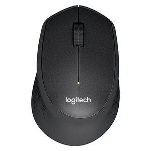 Logitech M330 Silent Plus Wireless <b>Mouse</b> Black 3 Buttons <b>USB</b> Type A Consumer Use - Product Image 1