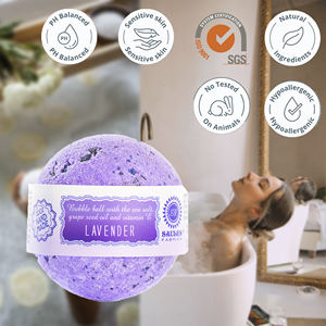 Bain moussant apaisant pour le sommeil à la lavande, pour une relaxation nocturne, rituel du coucher, confort cutané, fait main, Lettonie, marque privée, approvisionnement en gros - Product Image 2