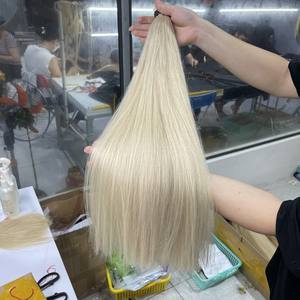 สินค้าใหม่ Dropshipping เวียดนามหนังกําพร้าบริสุทธิ์ชิดชิดผู้ขายต่อผมมนุษย์ผมจํานวนมากตรงธรรมชาติ - Product Image 3