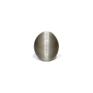 Pierre précieuse naturelle œil-de-chat 6,45 carats, pierre brute polie de forme ovale, jaune/dorée, pour accessoires de bijouterie - Product Image 1