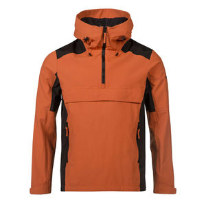 Venta al por mayor Dropship personalizado hombres Casual Anorak chaqueta 100% poliéster rompevientos con capucha para invierno uso al aire libre - Product Image 1