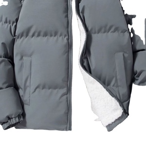New Design Fashion Wholesale Custom Puffer <b>Jacket</b> Men <b>Quilted</b> Puffer <b>Jacket</b> Breathable Hood White Puffer <b>Jacket</b> for Men 2026 - Product Image 4