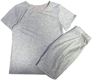 Vêtements pour femmes Ensemble short deux pièces Vêtements de détente Ensembles d'été pour femmes Ensemble short d'été pour femmes - Product Image 1