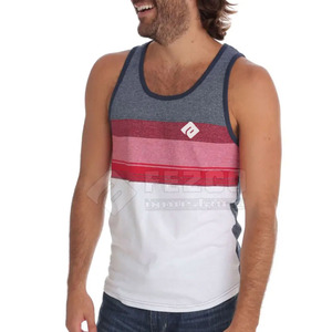 Débardeur à double couture pour hommes pour une utilisation durable Débardeur sans manches de couleur personnalisée pour hommes Commande en gros - Product Image 4