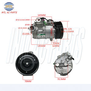 7SBU16C 9PK 130MM AC Compresseur pour MERCEDES-BENZ CLAAS ANY OEM 247300-1510 447190-8250 - Product Image 1