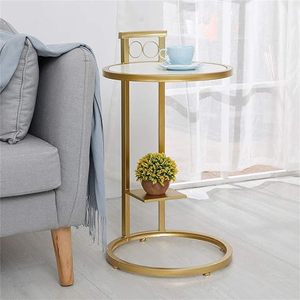 Venta al por mayor de alta calidad elegante MARCO DE ORO sofá mesa auxiliar hogar, oficina, restaurante uso en precio bajo - Product Image 5