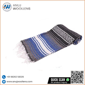Mixed Pattern <b>Cheap</b> Woven Knitting Soft Throw Falsa <b>Tablecloths</b> Falsa Blankets - Product Image 4