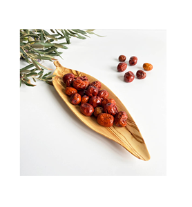 Vajilla de comedor de alta calidad, plato de hoja de madera, orgánico Natural, resistente, Navidad, espacio de lujo, aspecto informal - Product Image 3