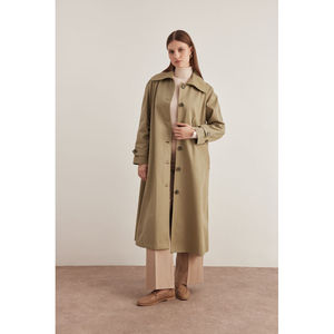 Manteau trench décontracté imperméable en vison 7161112 - Product Image 1