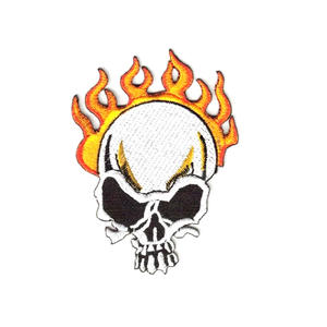 Custom Logo Personalized Embroidery Biker Patches Superb Quality Twill Fabric <b>Iron</b> <b>on</b> Embroidered Patches - Product Image 2