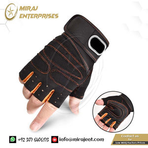 ถุงมือครึ่งนิ้วสำหรับออกกำลังกายฟิตเนสยกน้ำหนักรองรับข้อมือแบบยืดออกได้ - Product Image 2