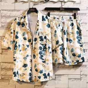 Ensemble décontracté tricoté respirant pour homme ODM – Chemise et short unis pour l'été, style urbain à manches courtes - Product Image 5