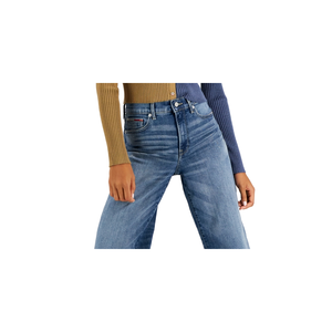 Maglione da Donna Tommy Jeans con Scollo a V e Blocchi di Colore Blu Taglia Piccola - per l'Autunno - Product Image 3