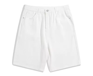 Pantalones cortos de mezclilla de alta calidad para hombre, diseño informal sólido con logotipo personalizado, servicio OEM aceptado, pantalones cortos para hombre - Product Image 3