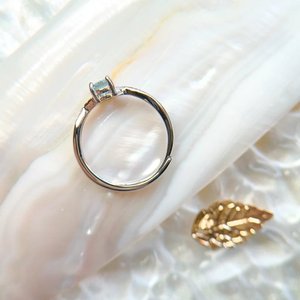 Bague en pierre de topaze bleue suisse de Style romantique Design Unique en argent Sterling massif 925 à la mode cadeau de fête de fiançailles de mariage classique - Product Image 5